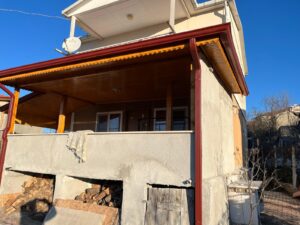 uygulama örnekleri - eksiz oluk - çatı oluk - kenet çatı