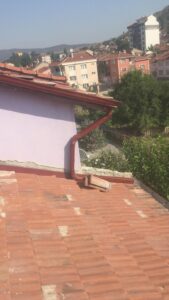 uygulama örnekleri - eksiz oluk - çatı oluk - kenet çatı