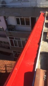 uygulama örnekleri - eksiz oluk - çatı oluk - kenet çatı