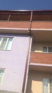uygulama örnekleri - eksiz oluk - çatı oluk - kenet çatı